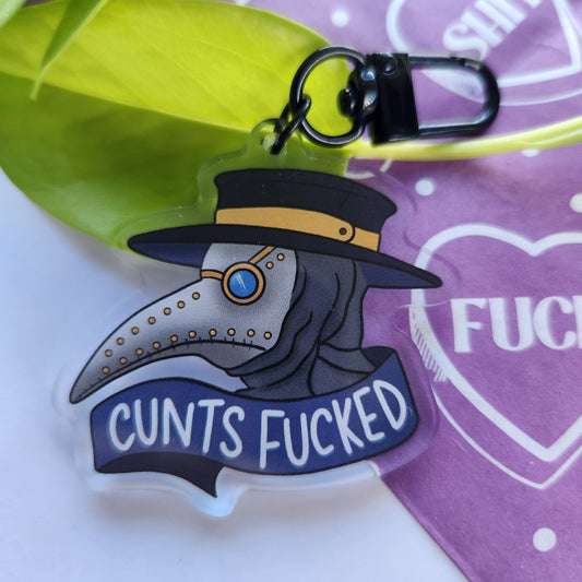 Plague Doctor - Acrylic Keyring