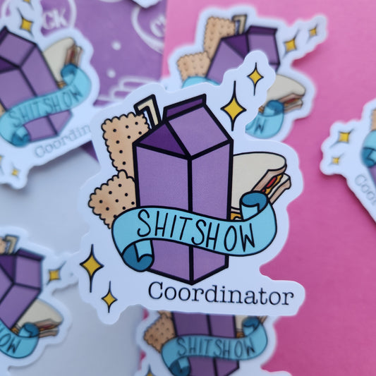 Shitshow Coordinator - Diecut Vinyl Sticker
