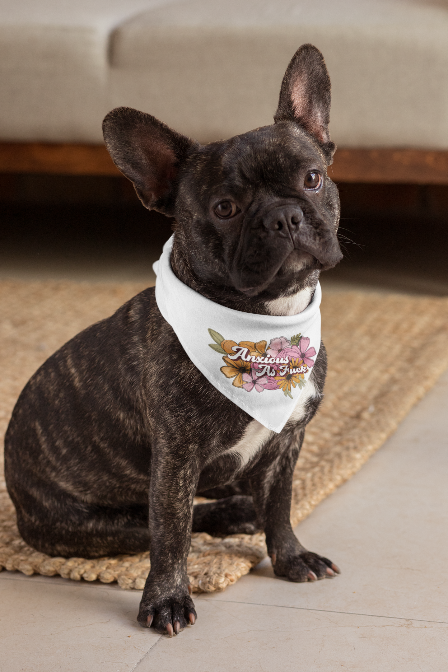 Anxious AF - Dog Bandana
