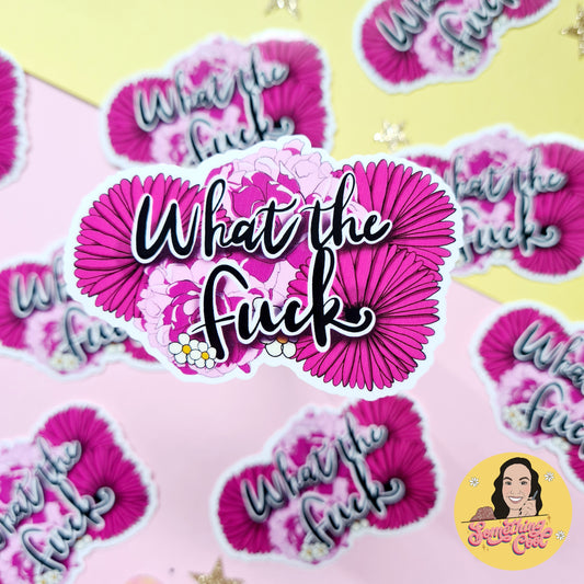 What the Fuck Vinyl Sticker