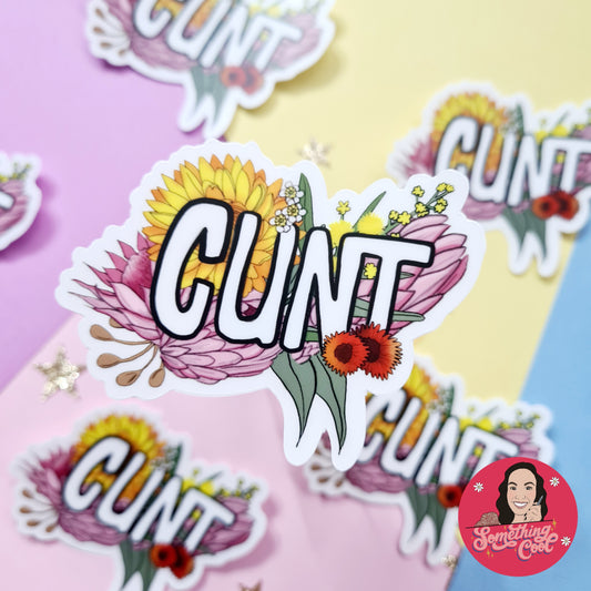 Cunt - Diecut Vinyl Sticker