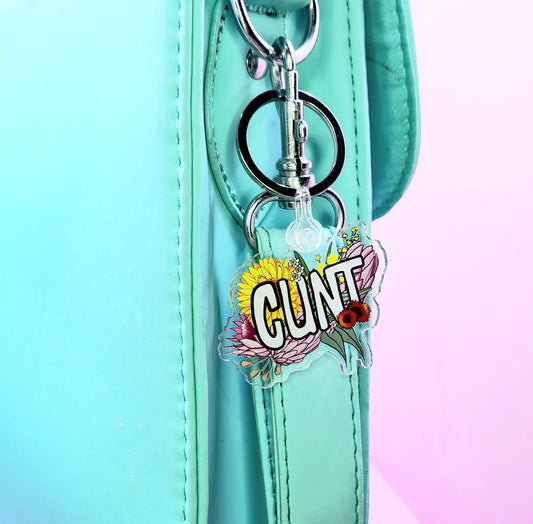 Cunt - Acrylic Keyring