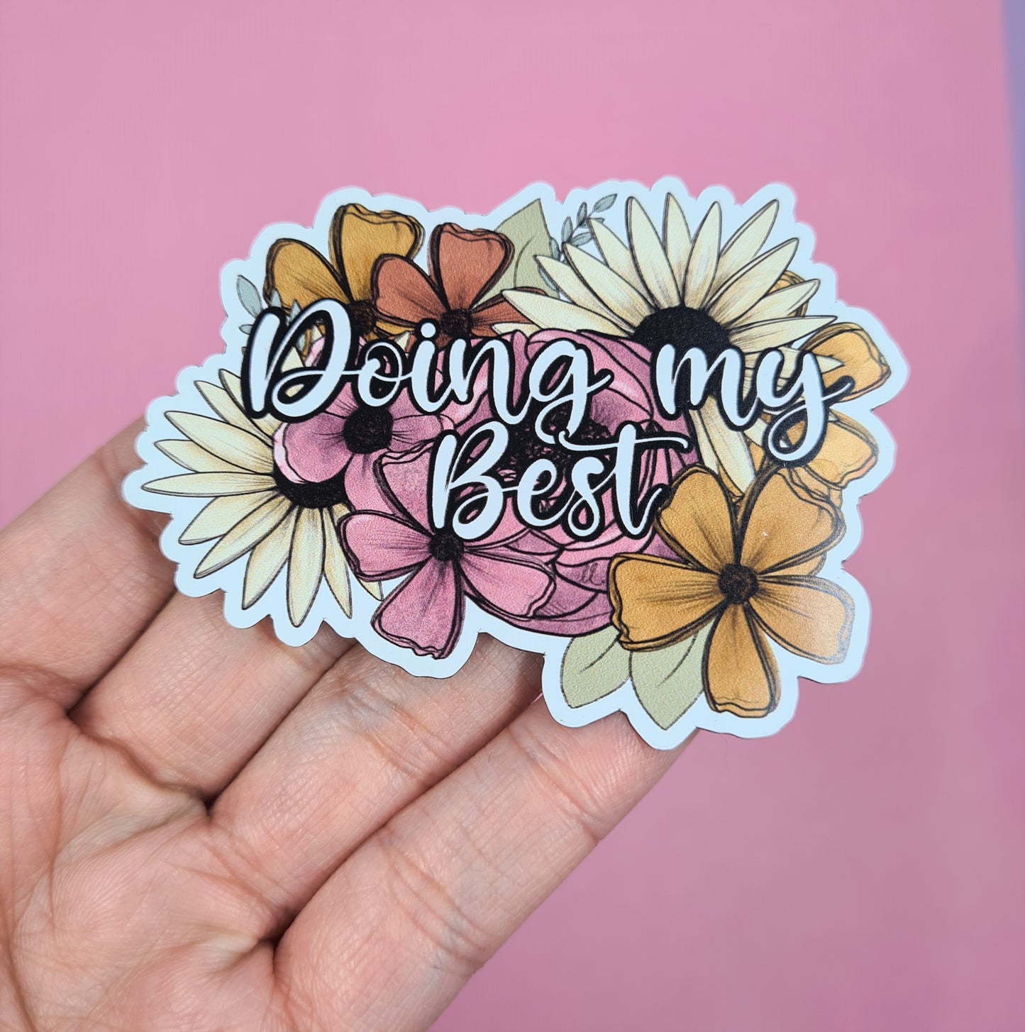Doing My Best Magnet