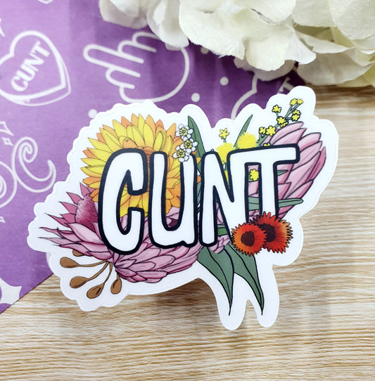 Cunt - Diecut Vinyl Sticker