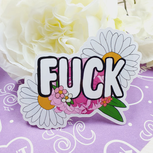 Fuck - Diecut Vinyl Sticker