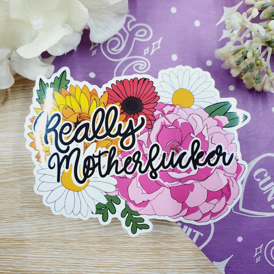 Really Motherfucker Vinyl Sticker