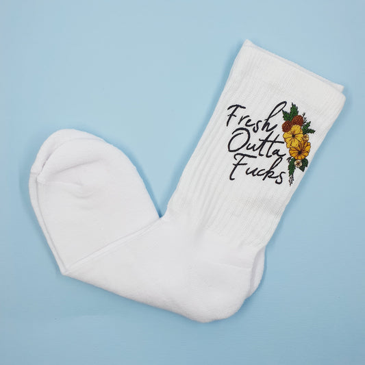 Fresh outta Fucks - Socks