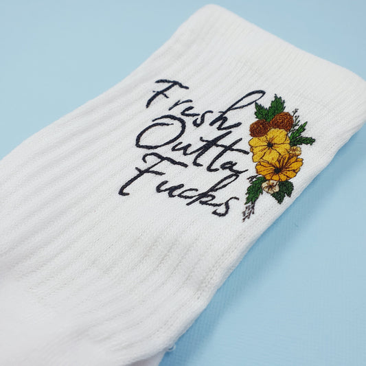 Fresh outta Fucks - Socks