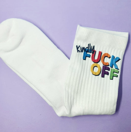 Kindly Fuck Off - Socks