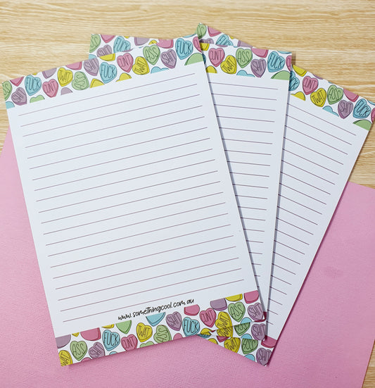 A5 NotePad - Candy Swears