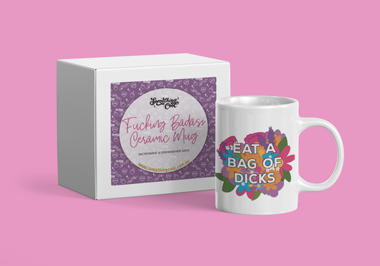 Eat a Bag of Dicks Ceramic Mug