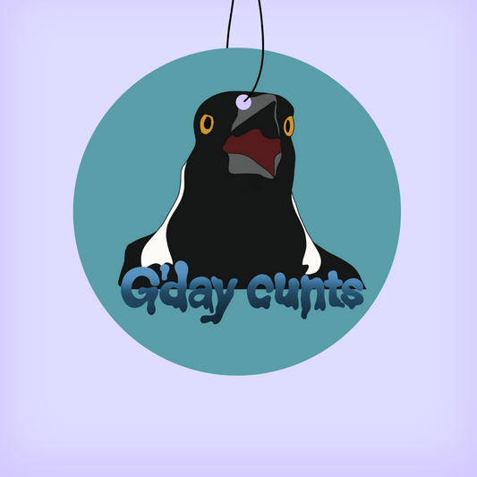 G'day Magpie - Air Freshener