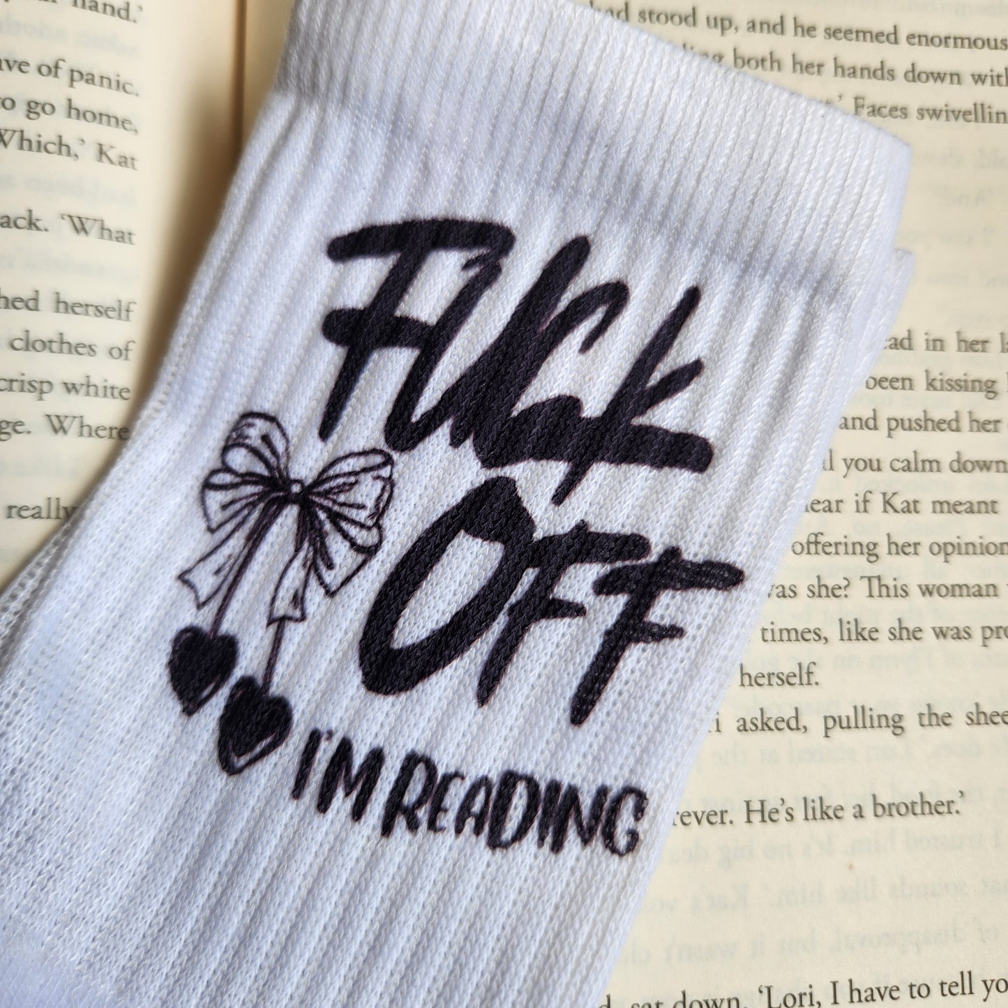 F Off Im reading - Bookish Socks