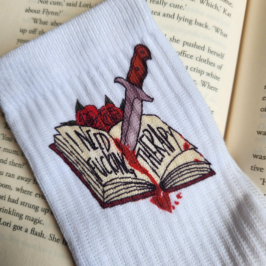 I need F*cking Therapy - Bookish Socks
