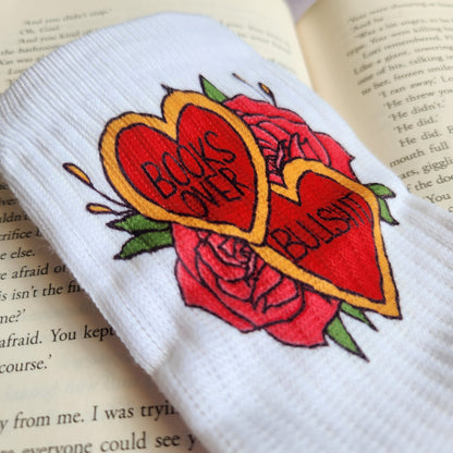 Books over Bullshit - Bookish Socks
