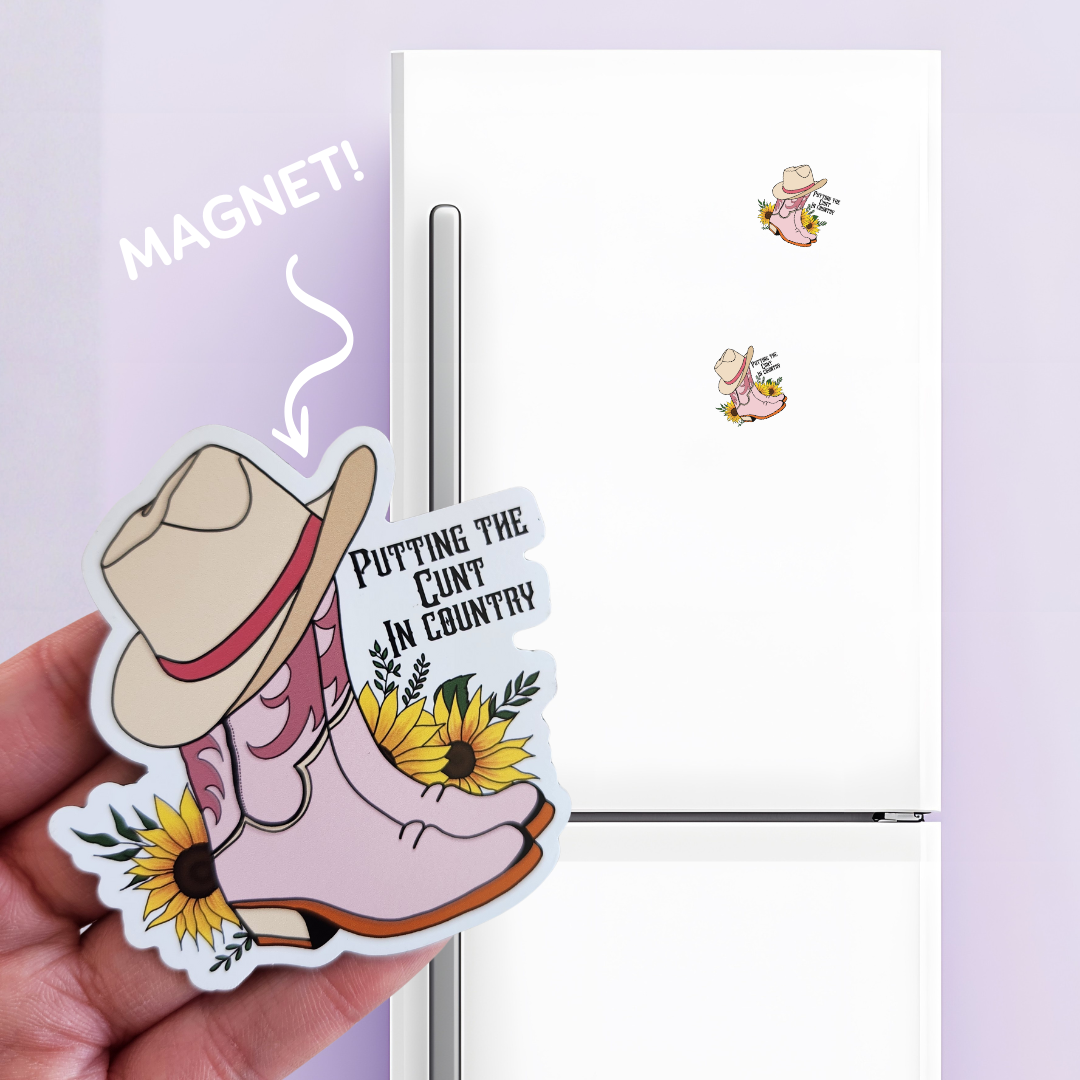 Putting the C in Country - Magnet