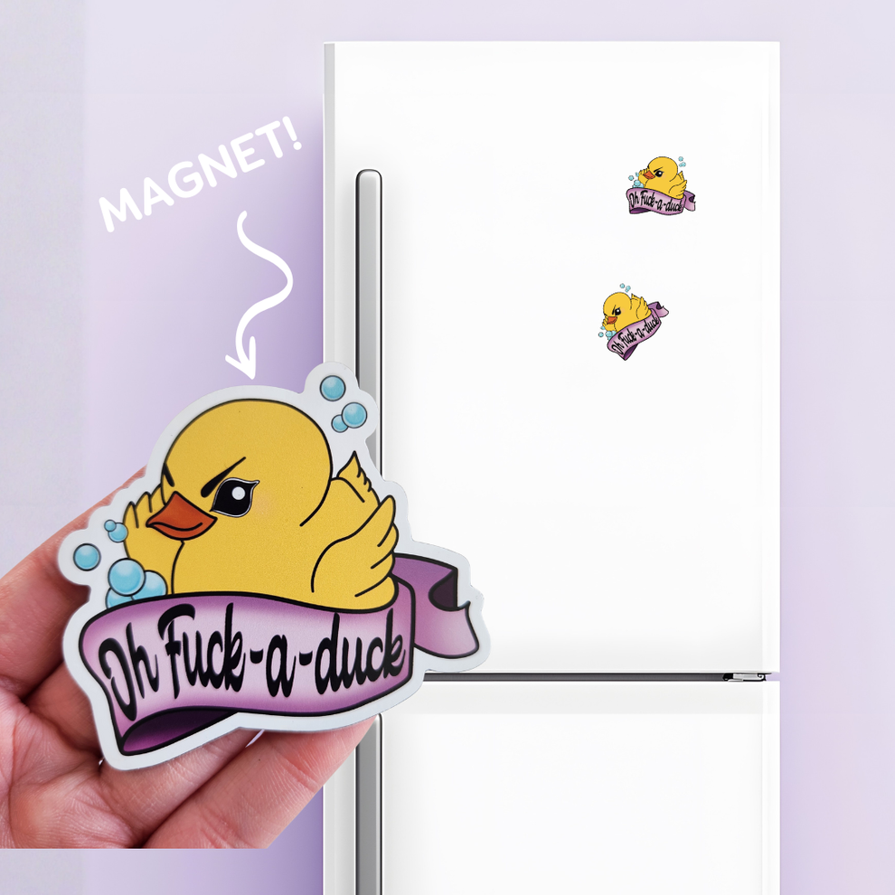 F*ck a Duck - Magnet – Something Cool Art