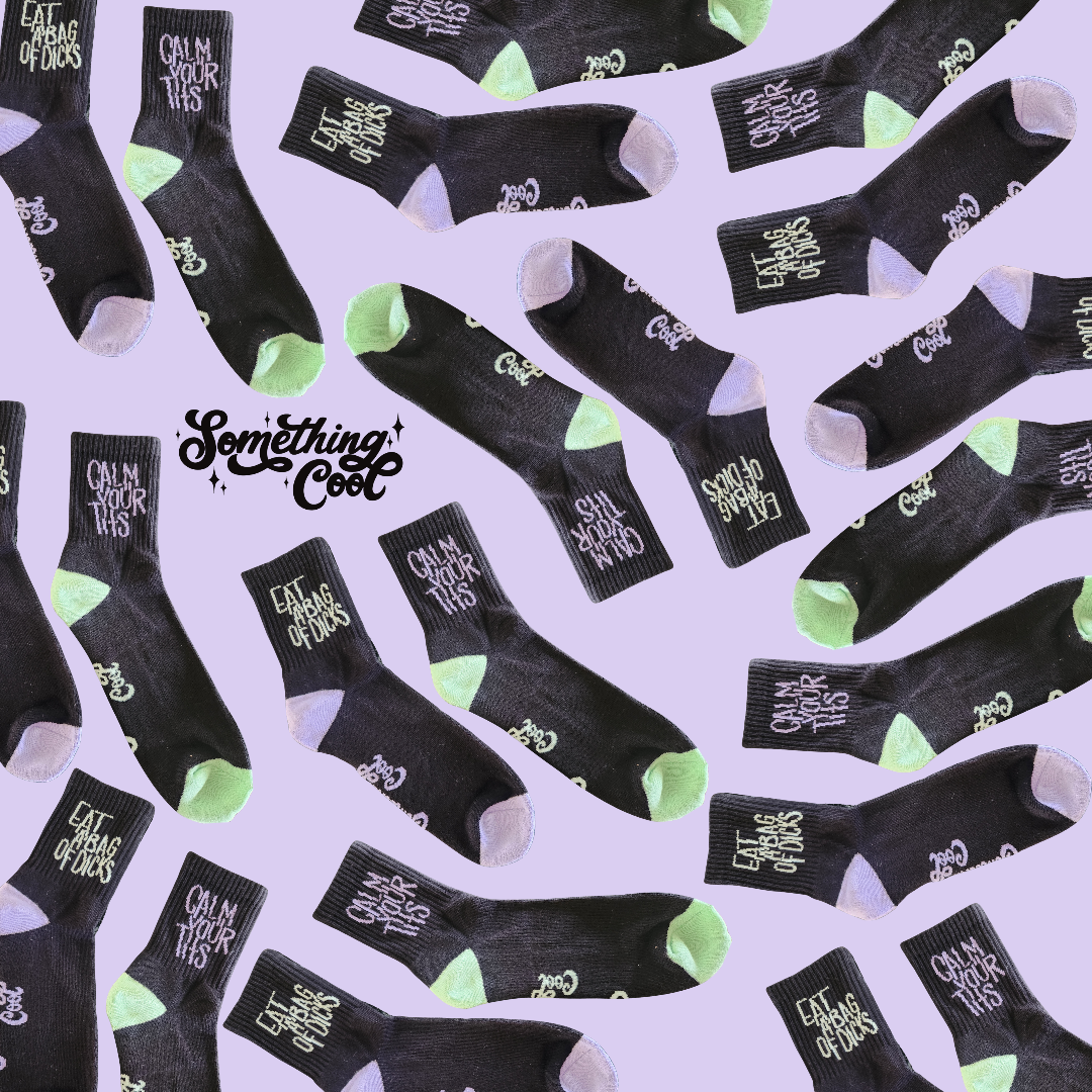 Tits 'n' Dicks - Black Socks