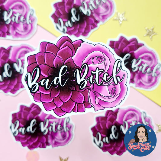 Bad Bitch Vinyl Sticker