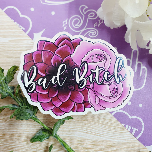 Bad Bitch Vinyl Sticker