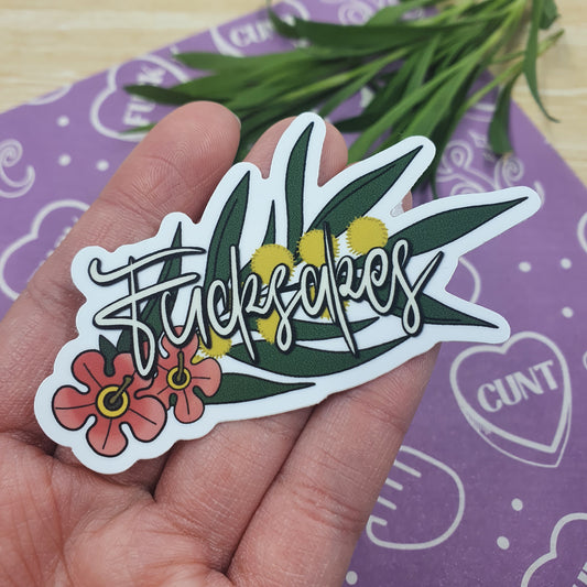 Fucksake - Small Diecut Vinyl Sticker