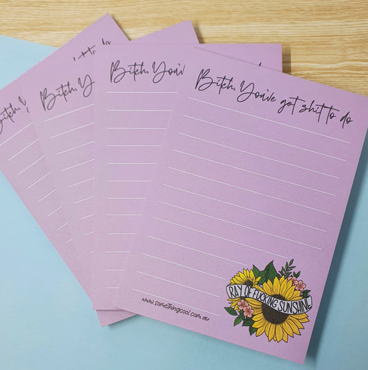 A6 NotePad - Get Shit Done!