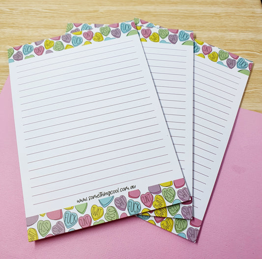 A5 NotePad - Candy Swears