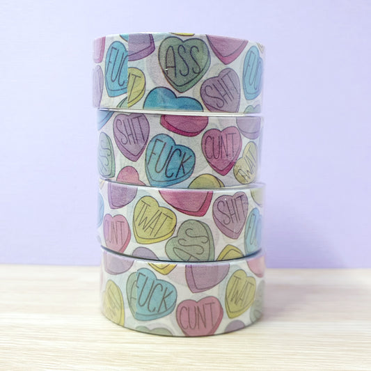 Washi Tape - Candy Swears
