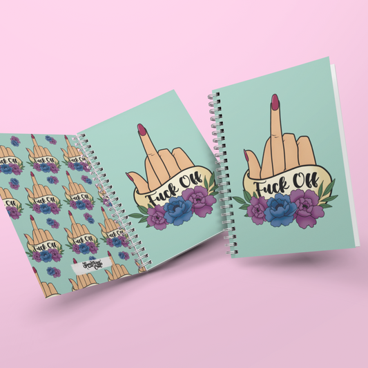 Notebook - Rude Finger
